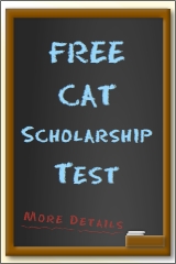 Free CAT Scholarship Test